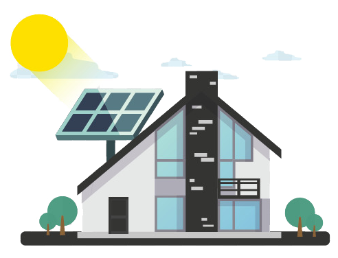 Energía solar para viviendas, casas y hogares. SDN Solar